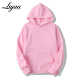 Liyaa Fashion Brand Men's Hoodies 2020 Spring Autumn Male Casual Hoodies Sweatshirts Men's Solid Color Hoodies Sweatshirt Tops