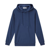 Metersbonwe Autumn And Winter new  Multicolor comfort Sweatshirt men  Plus Velvet Knit Solid color Hooded Hoodies